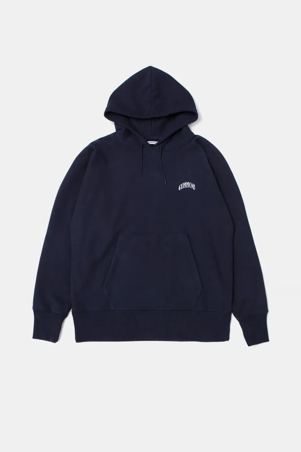 Edmmond Studios Core Logo sweat capuche bleu poche