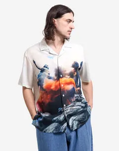 Olow Aloha Riot chemise off-white Tencel