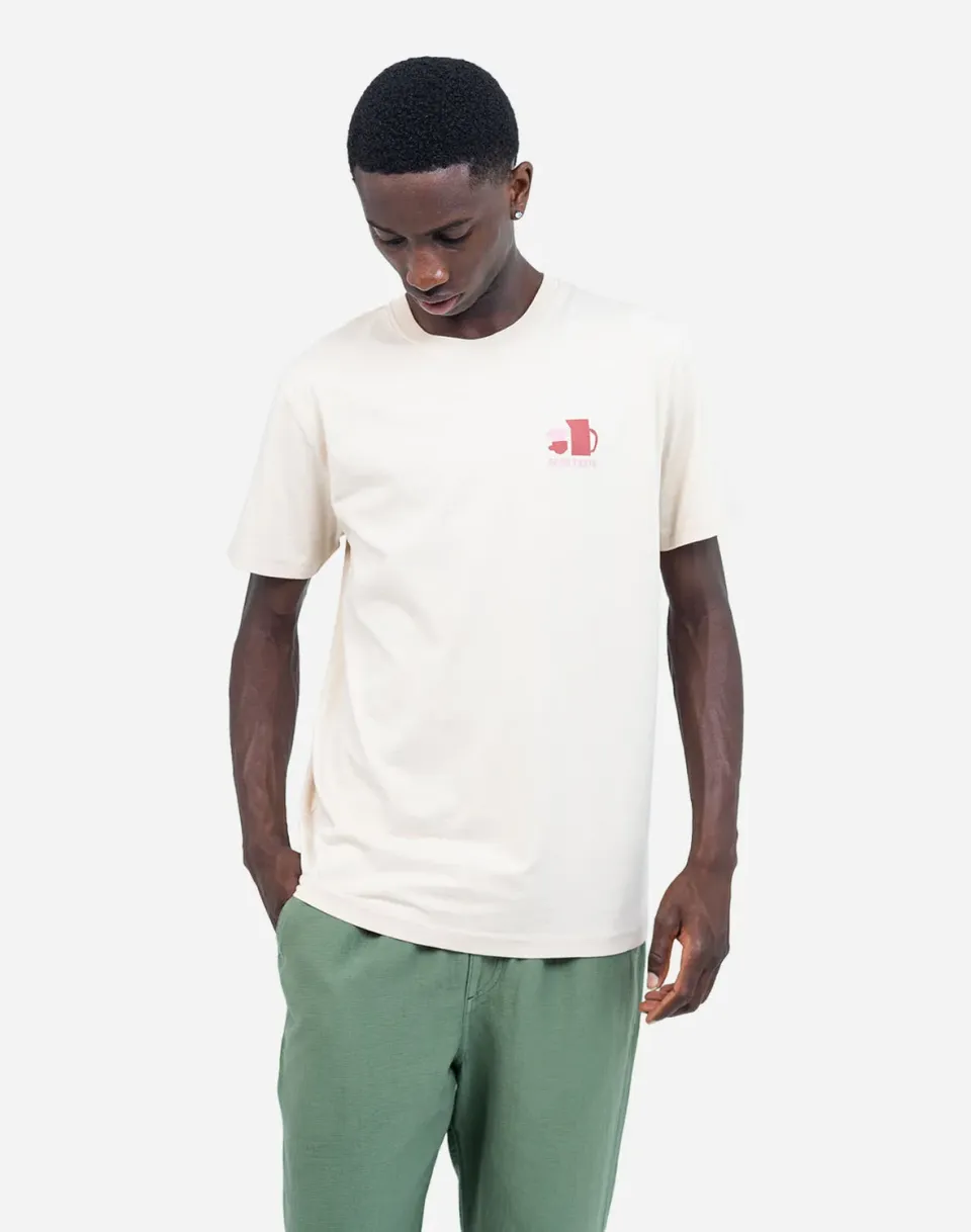 Olow Local Brewery t-shirt crème coton bio