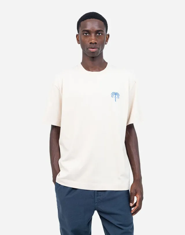 OLOW Connection t-shirt crème homme coton bio