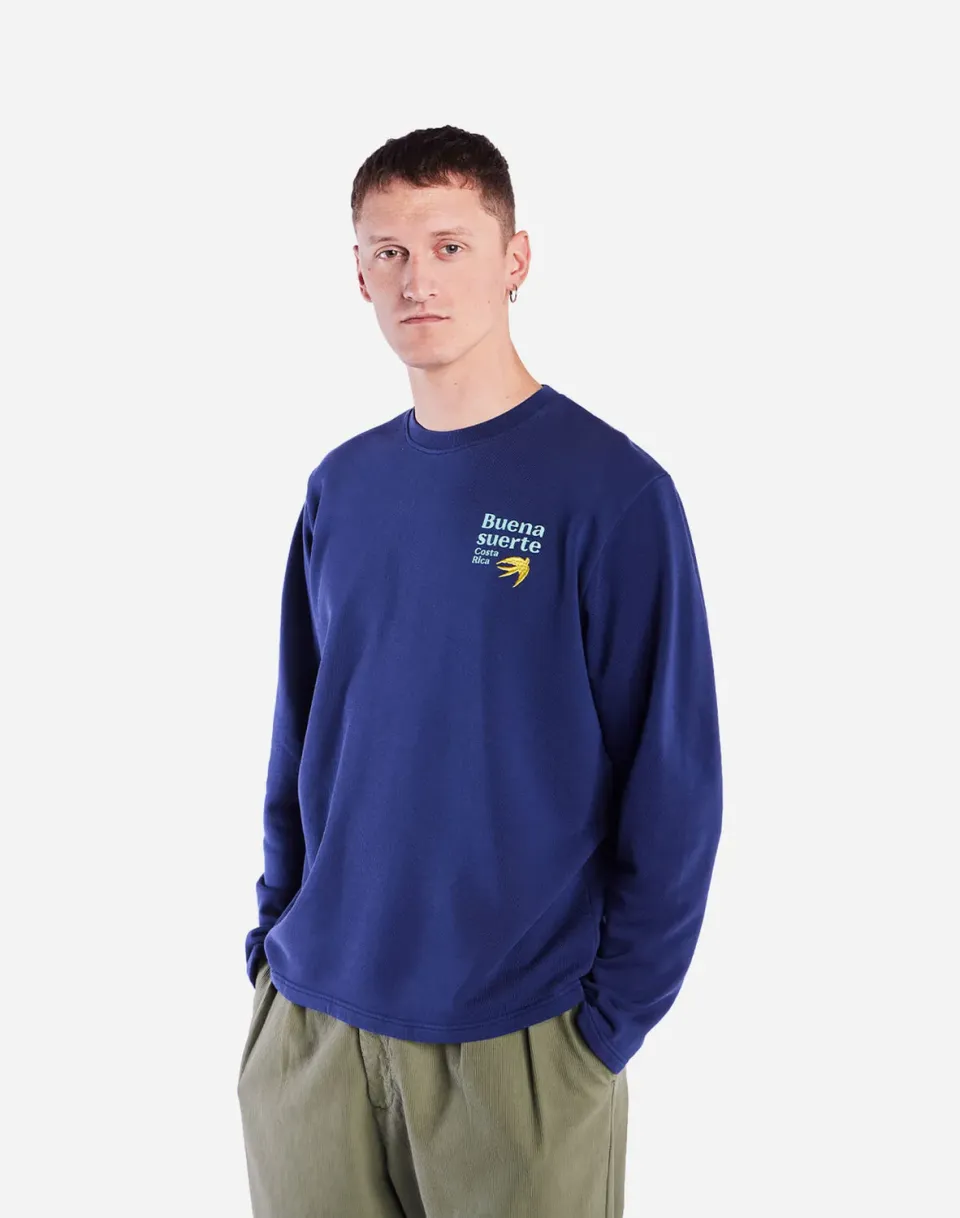 OLOW Zebu Glory sweat ultramarine coton bio