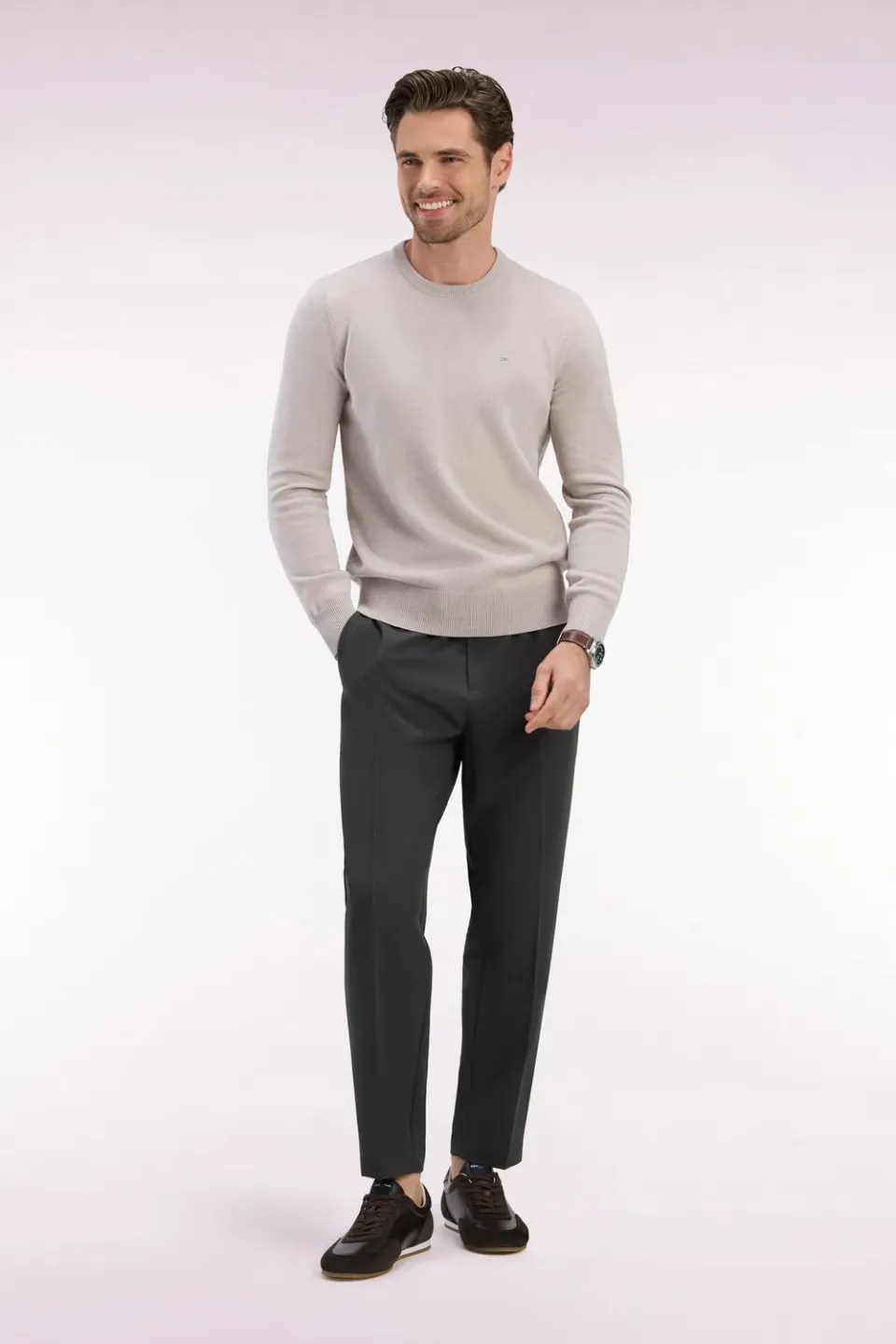 Eden Park Legend Rugby H26BASPA0004 pantalon kaki stretch