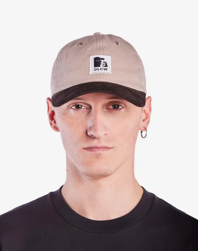 OLOW Stanton casquette beige toile coton bio