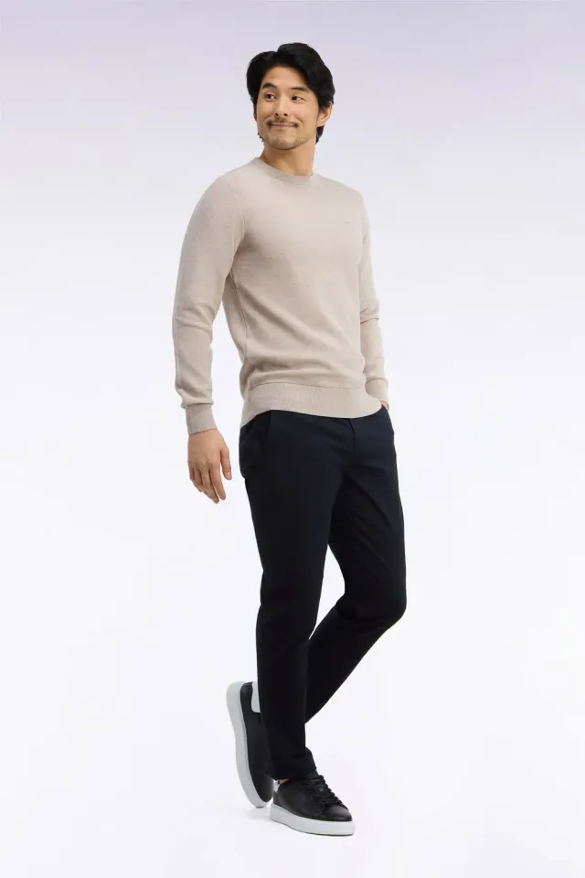 Eden Park Legend Rugby chino piqué coton noir stretch regular