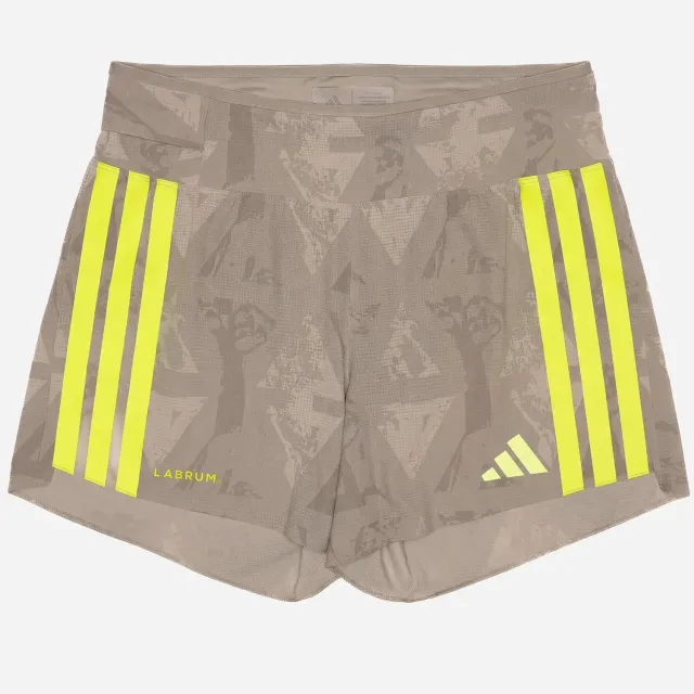 Labrum x Adizero Gel short homme argent poche zip