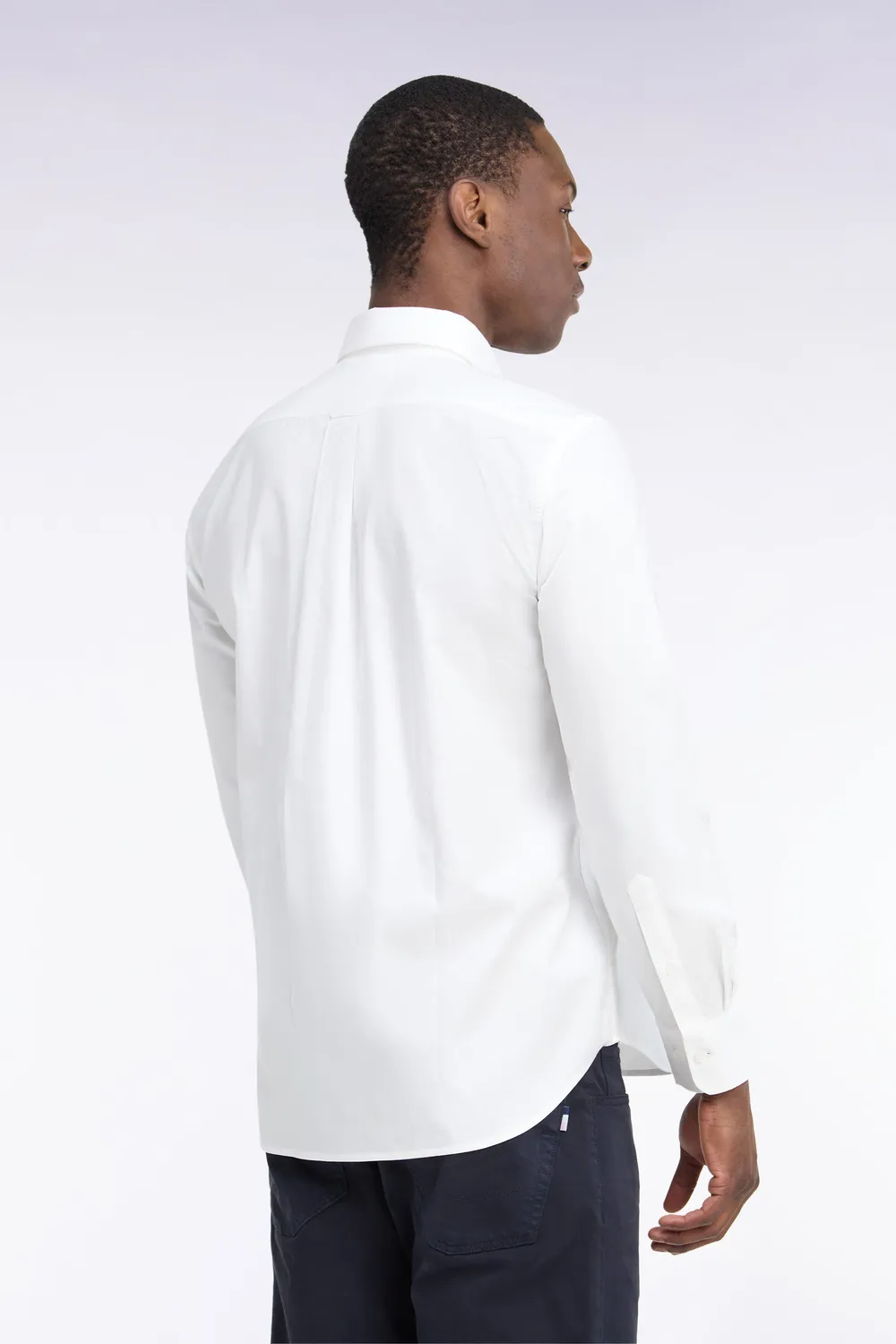 Eden Park Legend Rugby chemise coton blanc coupe droite