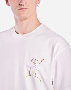 OLOW Hat Roost t-shirt loose écru vintage