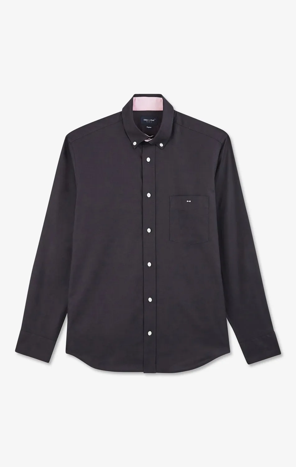 Eden Park chemise homme coton Oxford gris foncé M