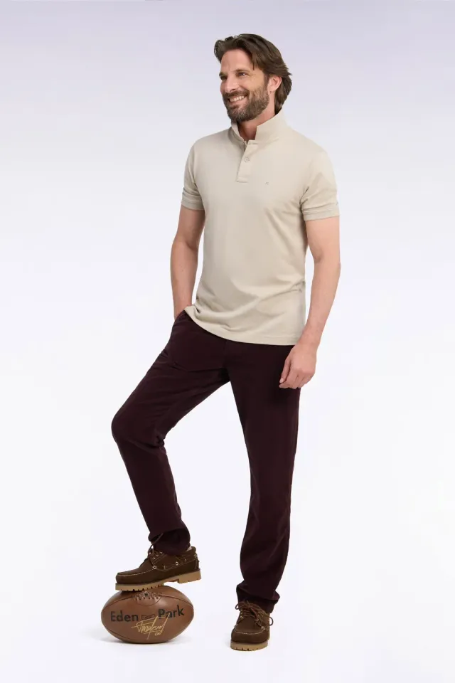 Eden Park Legend Rugby chino velours marron