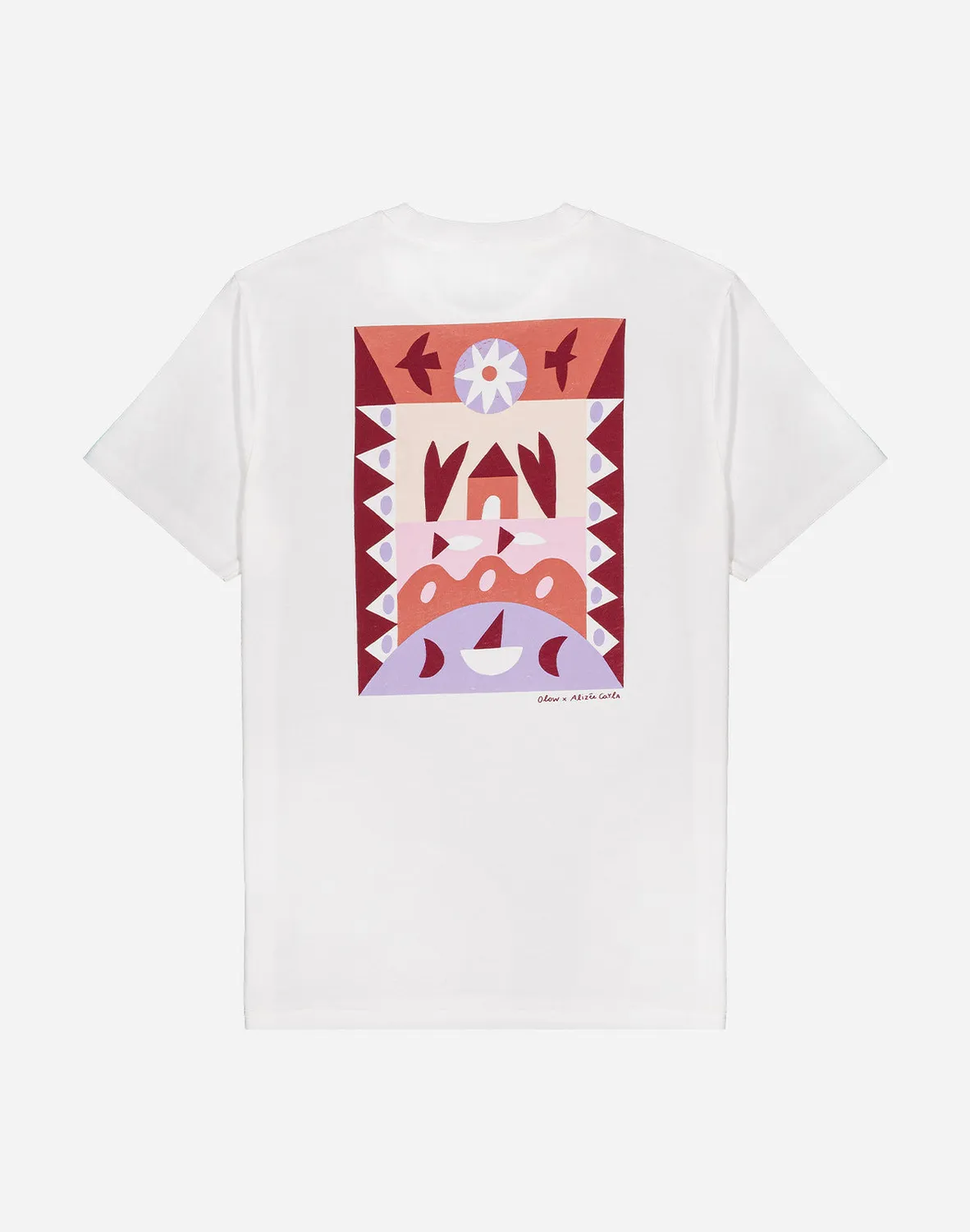 OLOW Saloum t-shirt écru coton bio