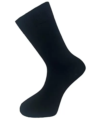 Subliminal Mode CH888 chaussettes coton noires 24 paires 39-42