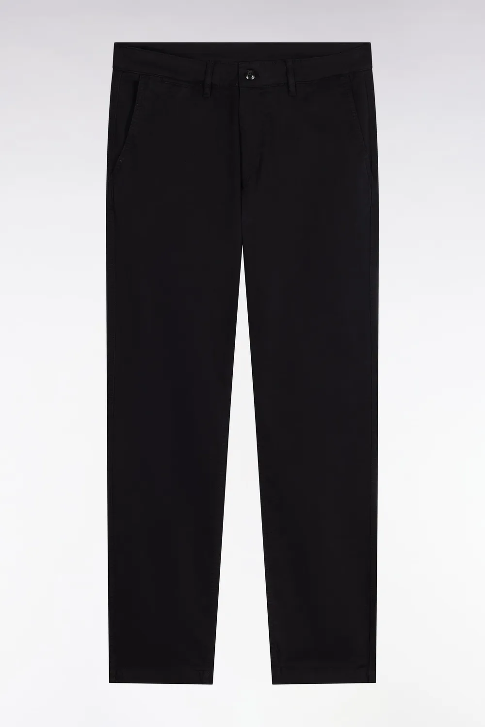 Eden Park pantalon chino noir stretch coupe droite
