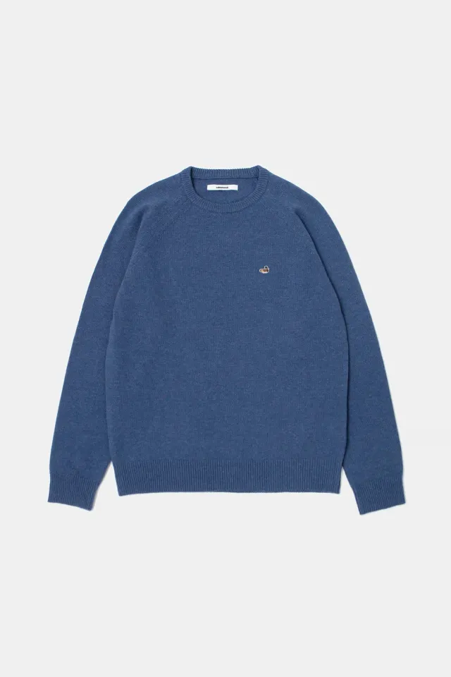 Edmmond Studios Duck pull laine mérinos bleu