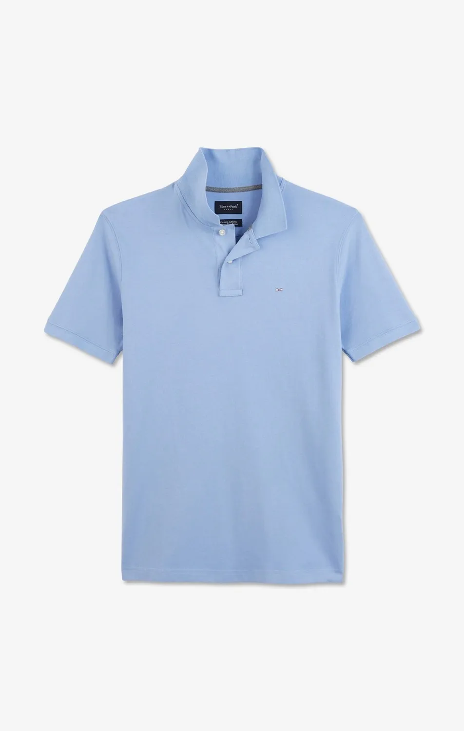 Eden Park PPKNIPCE0006 polo coton pima bleu stretch