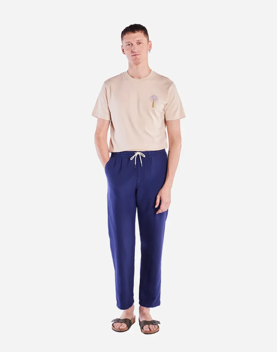 OLOW Hatha pantalon outremer taille élastique