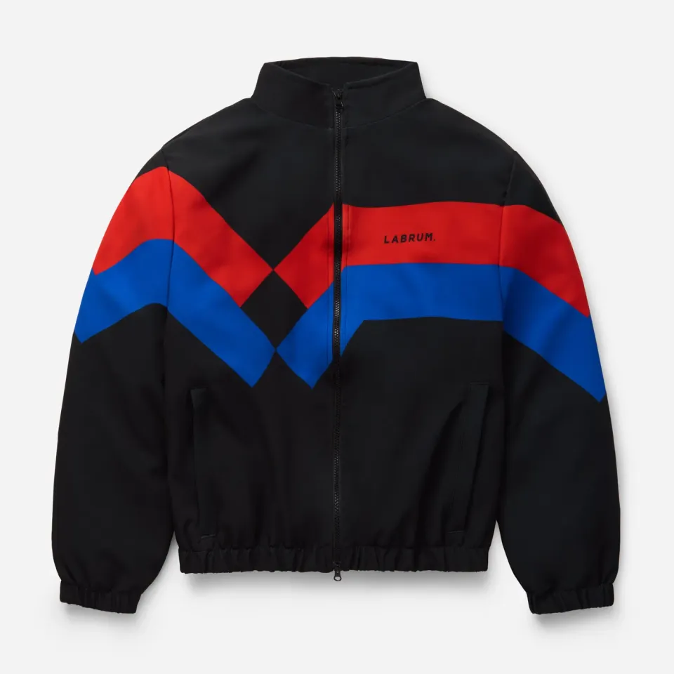 Labrum White Label London Track veste jogging noire