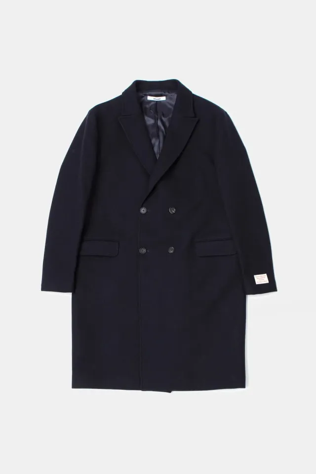 Edmmond Studios Legacy manteau homme bleu marine laine