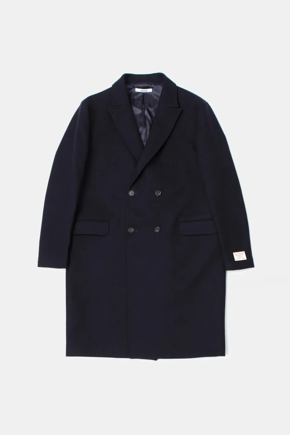 Edmmond Studios Legacy manteau homme bleu marine laine