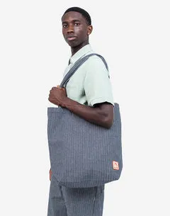 OLOW Toto Stripes tote bag denim rayé coton