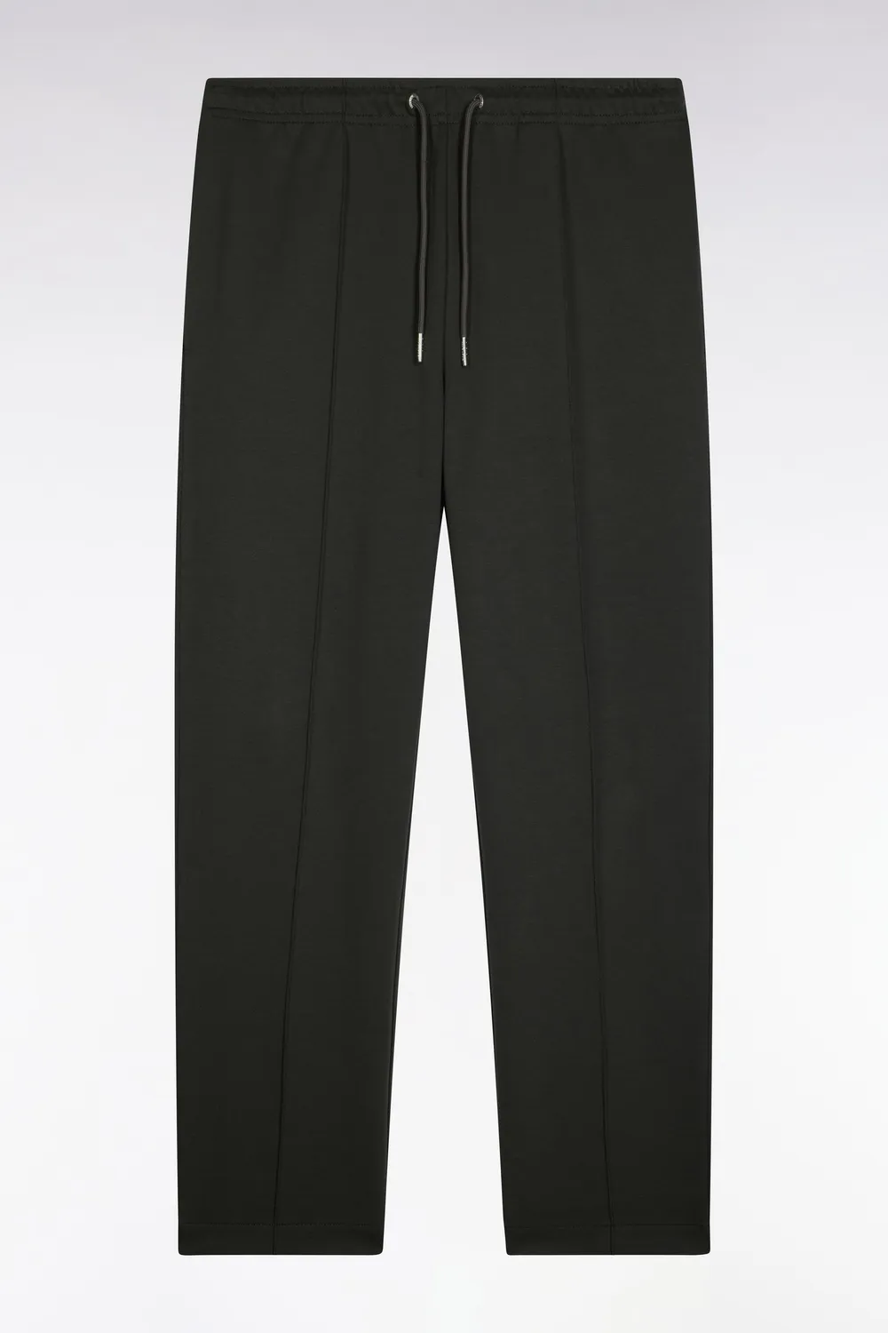 Eden Park Jogging interlock coton kaki coupe droite