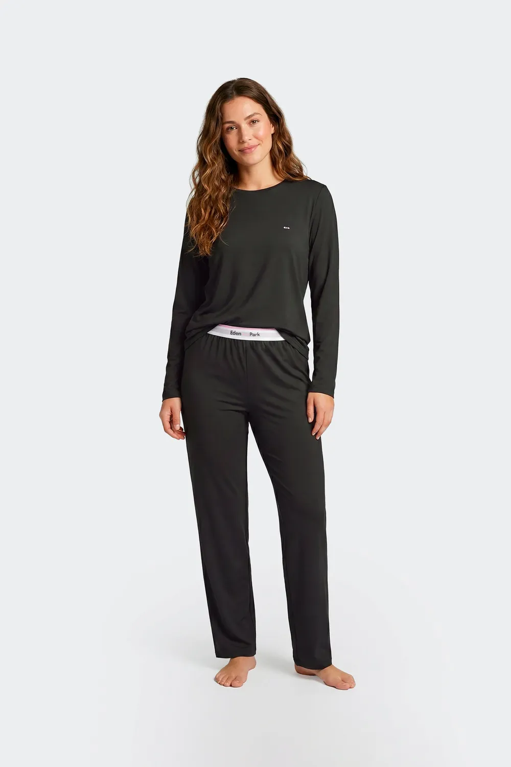 Eden Park pyjama long femme marine tencel