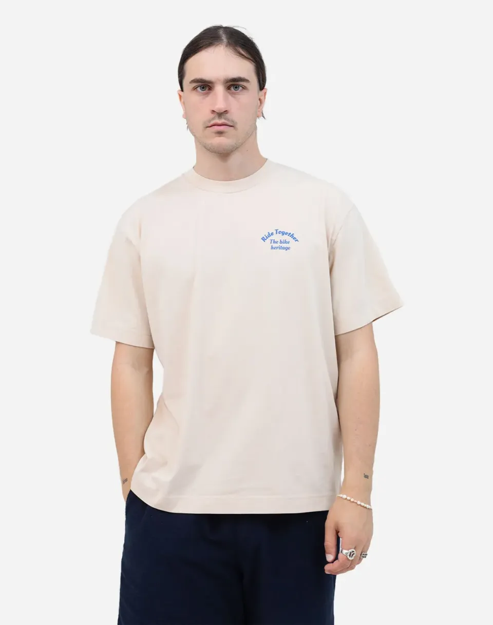 OLOW Héritage t-shirt ample crème bio