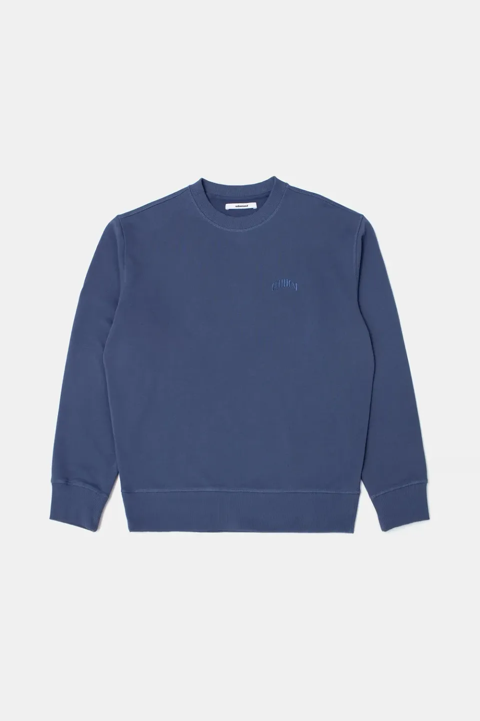 Edmmond Studios Core Logo Crewneck sweat bleu foncé 450gr
