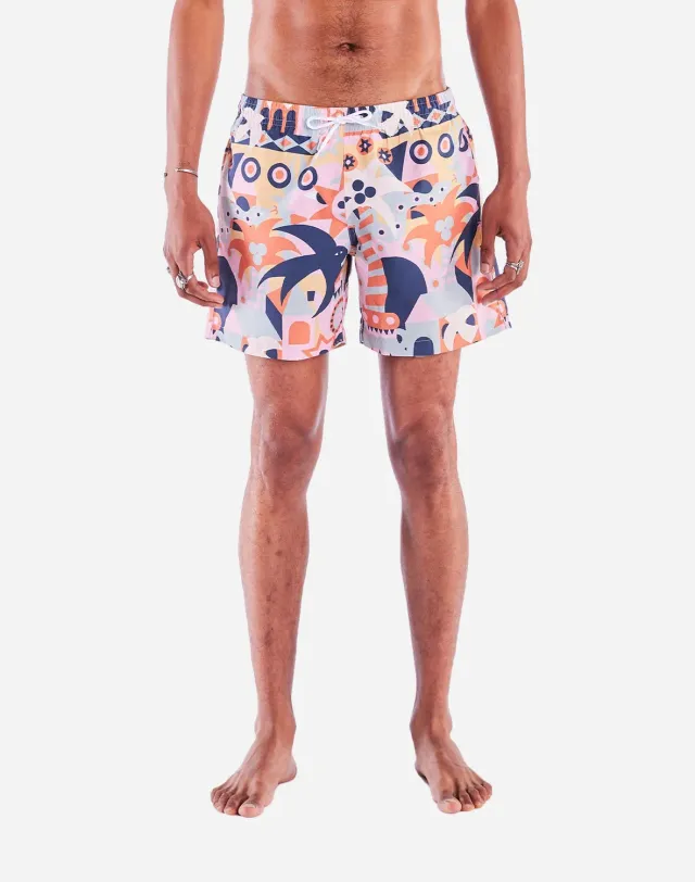 OLOW Guanacaste short de bain multicolore recyclé