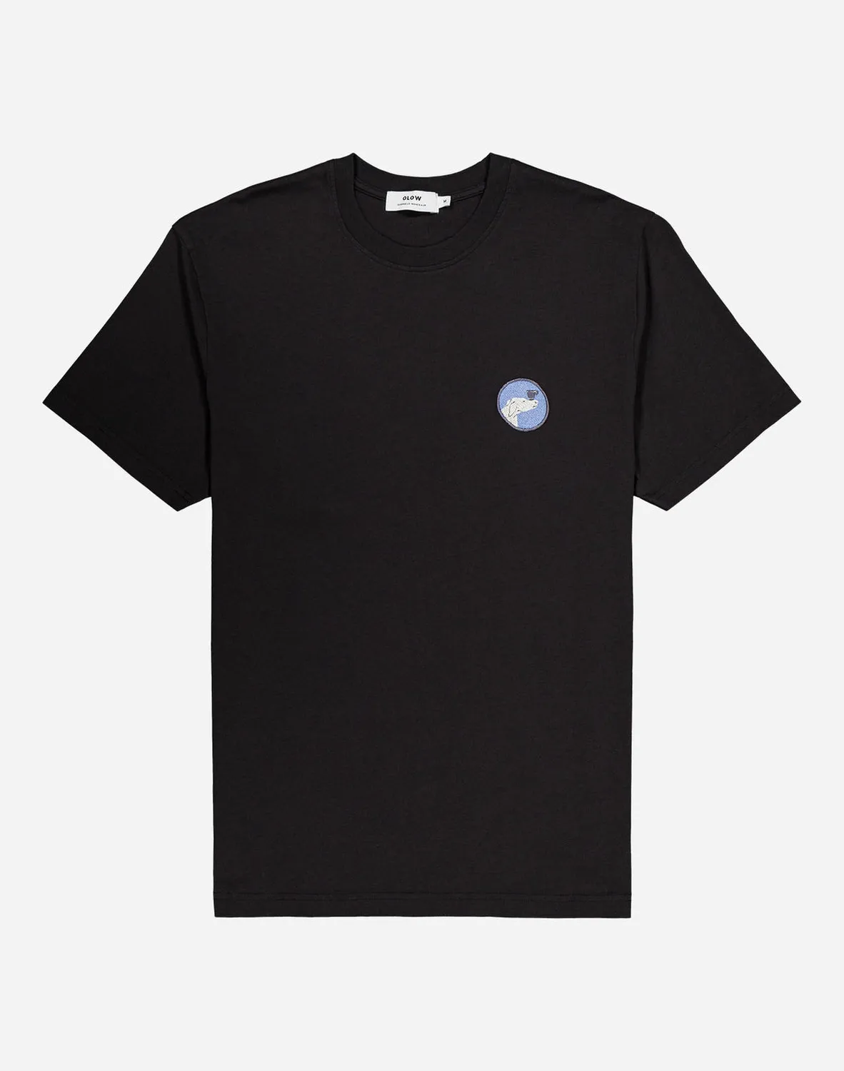 Olow Cup t-shirt noir carbone coton bio