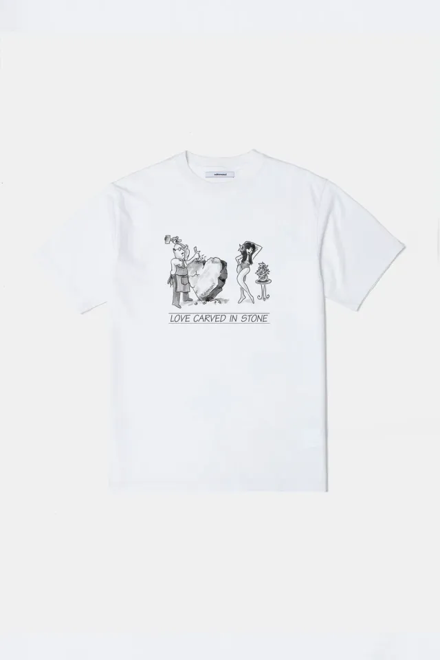 Edmmond Studios Arts Lab t-shirt homme blanc imprimé