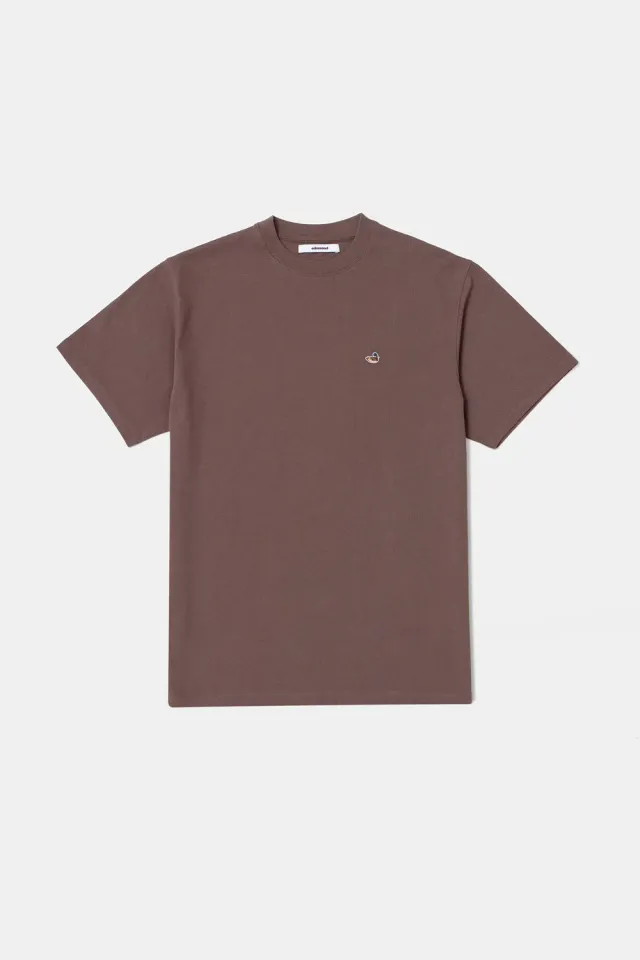 Edmmond Studios Duck t-shirt homme chocolat brodé