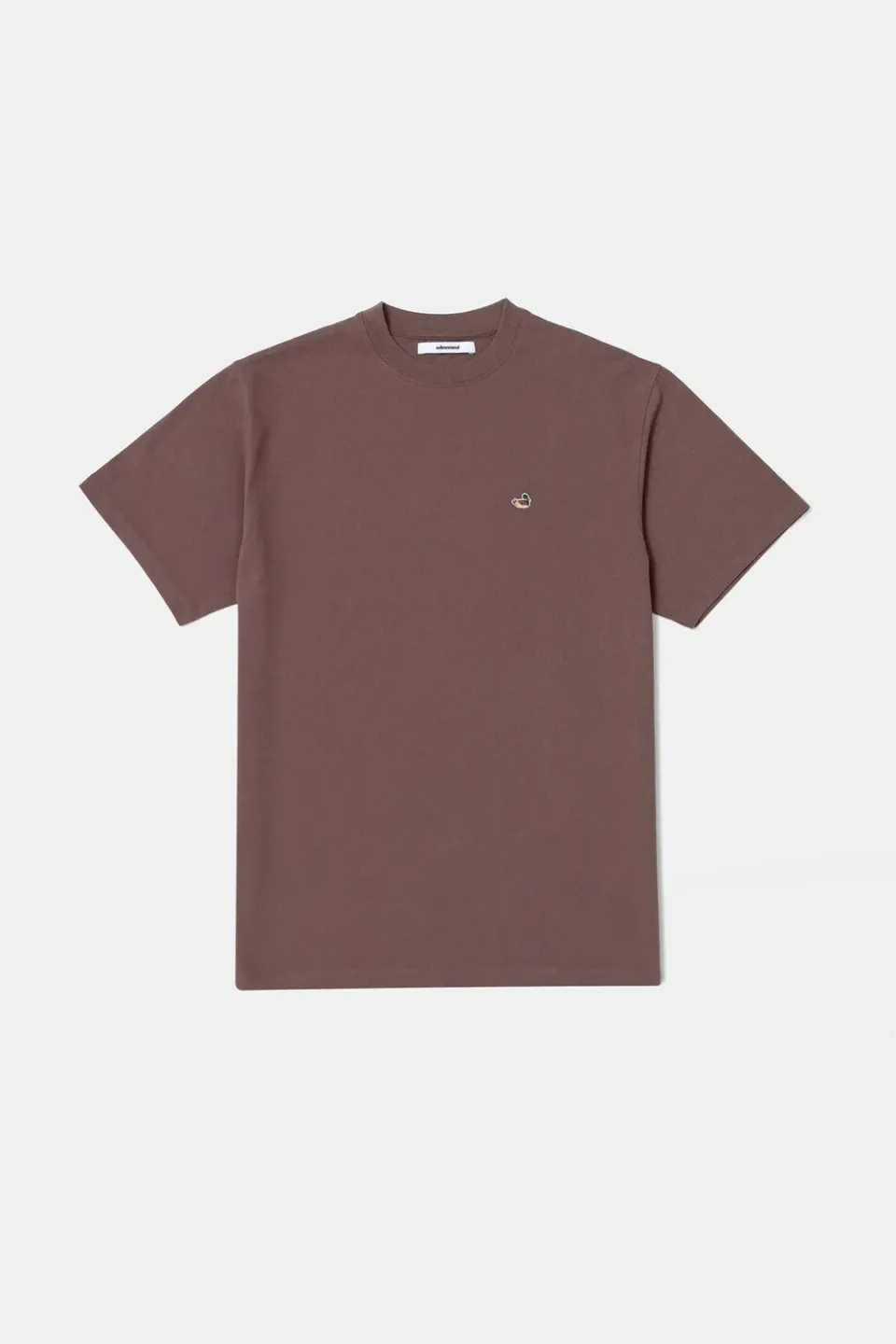 Edmmond Studios Duck t-shirt homme chocolat brodé