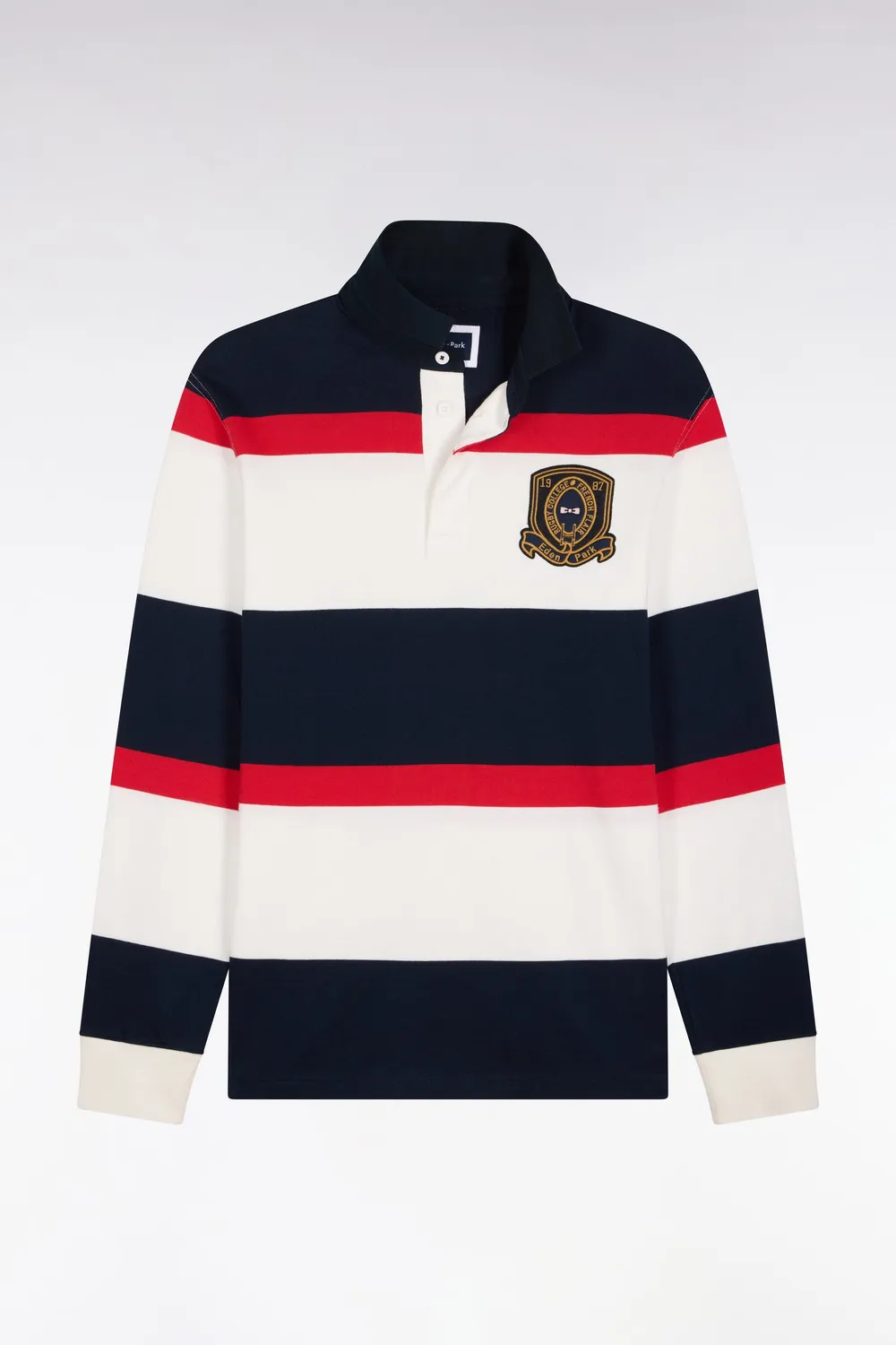 Eden Park College maillot rugby marine manches longues