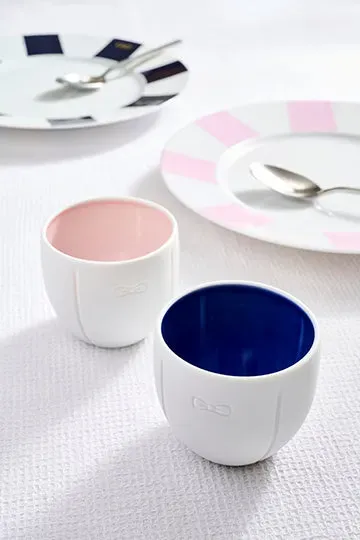 Eden Park lot 2 tasses café porcelaine