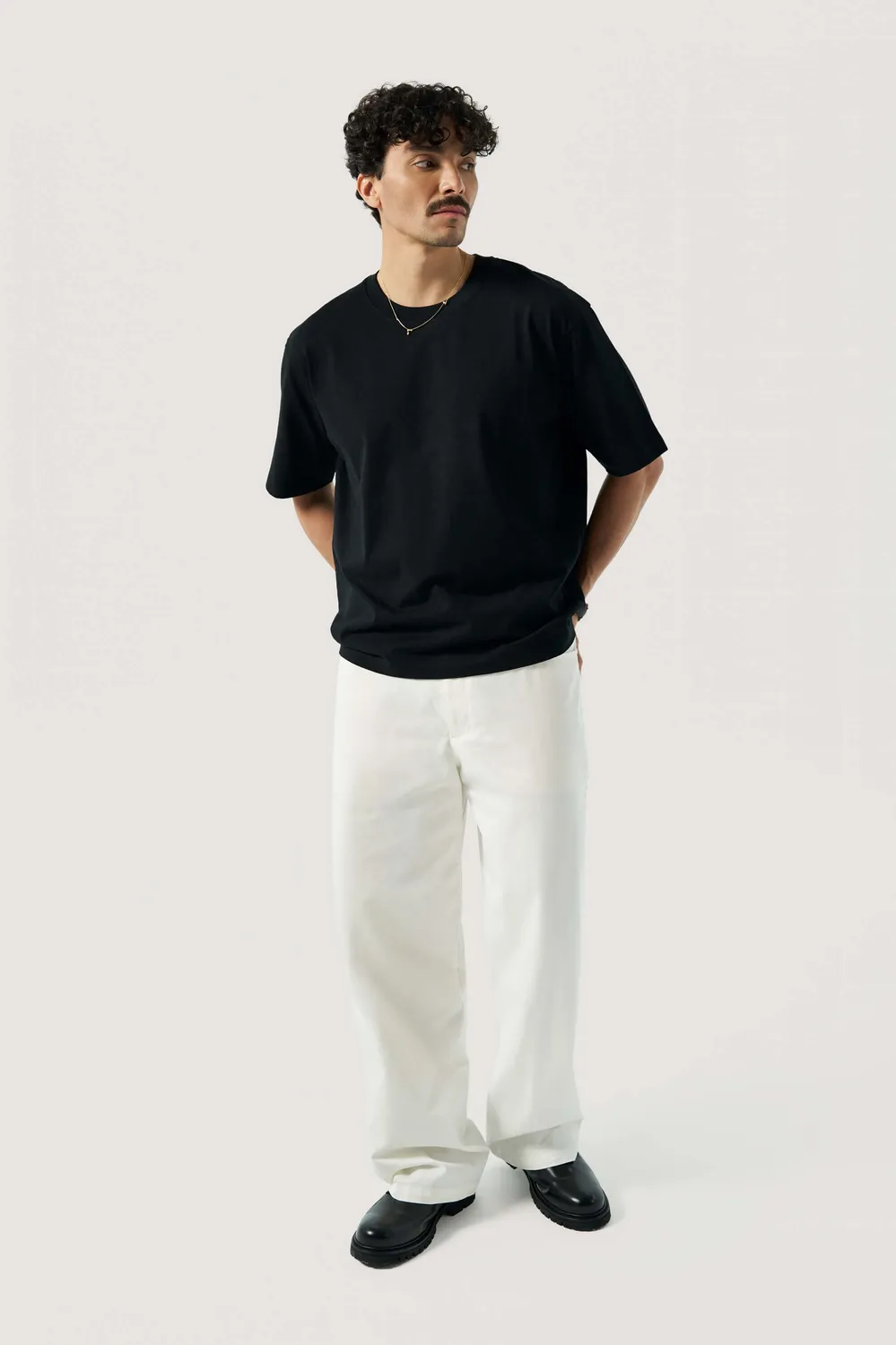 Loom Le t-shirt oversize coton épais vert pâle taille M
