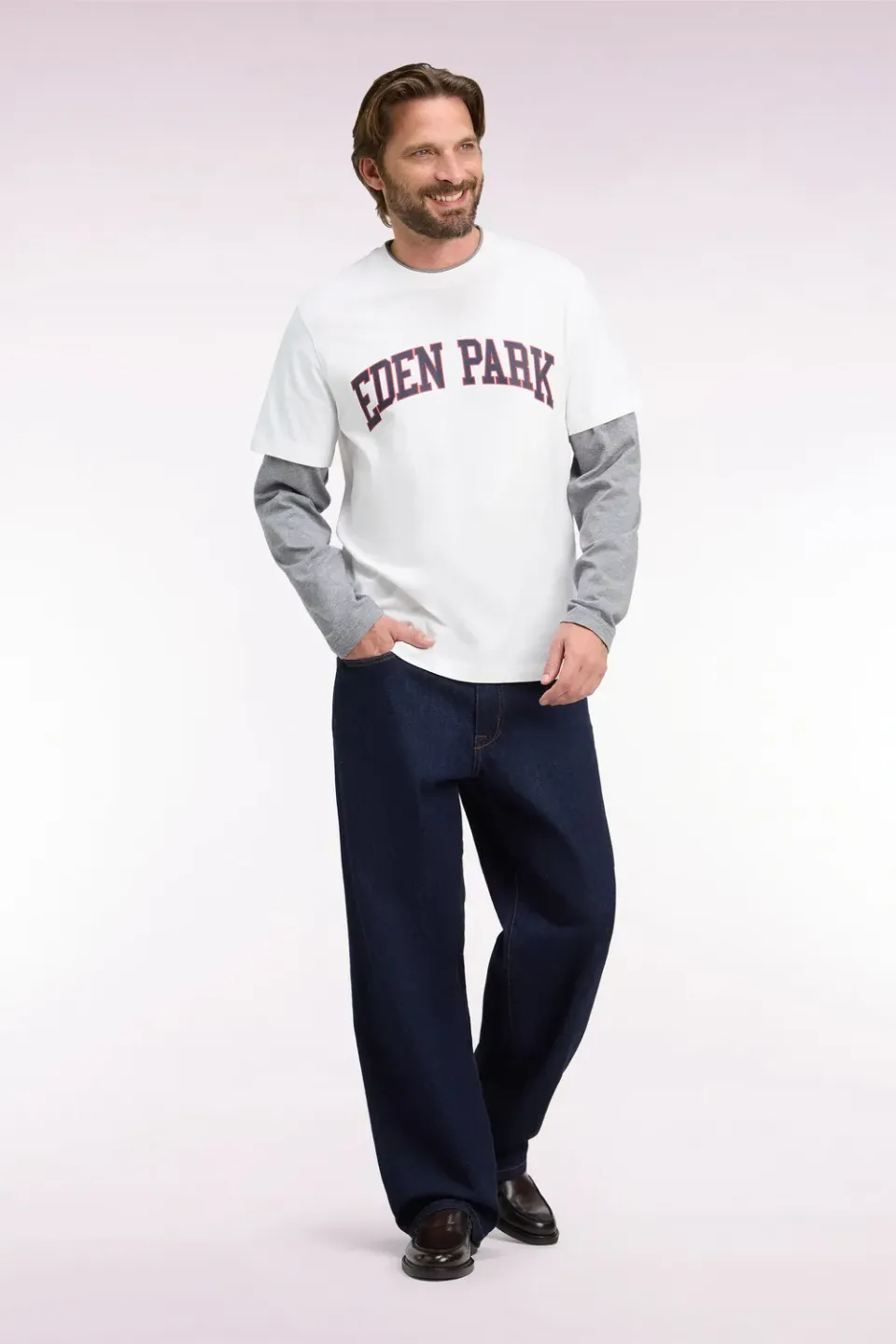 Eden Park College jean regular brut bleu coupe regular