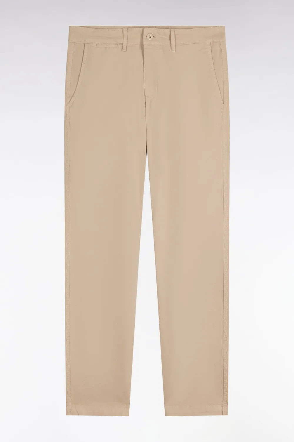 Eden Park Legend Rugby pantalon chino beige sans plis stretch