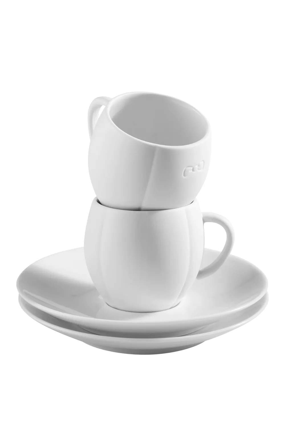 Eden Park lot 2 tasses blanches porcelaine Limoges