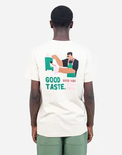 Olow Local Brewery t-shirt crème coton bio