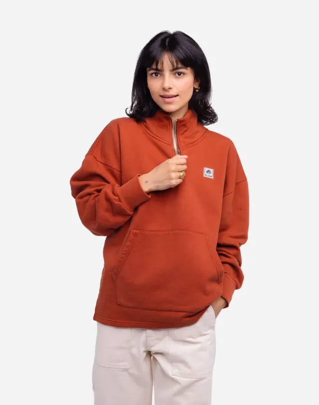 OLOW Bernex Rouille sweat oversize camionneur