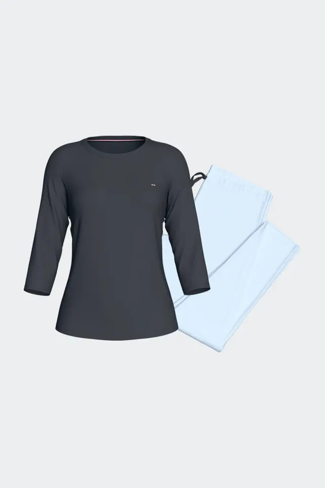 Eden Park ensemble pyjama long bicolore femme Tencel