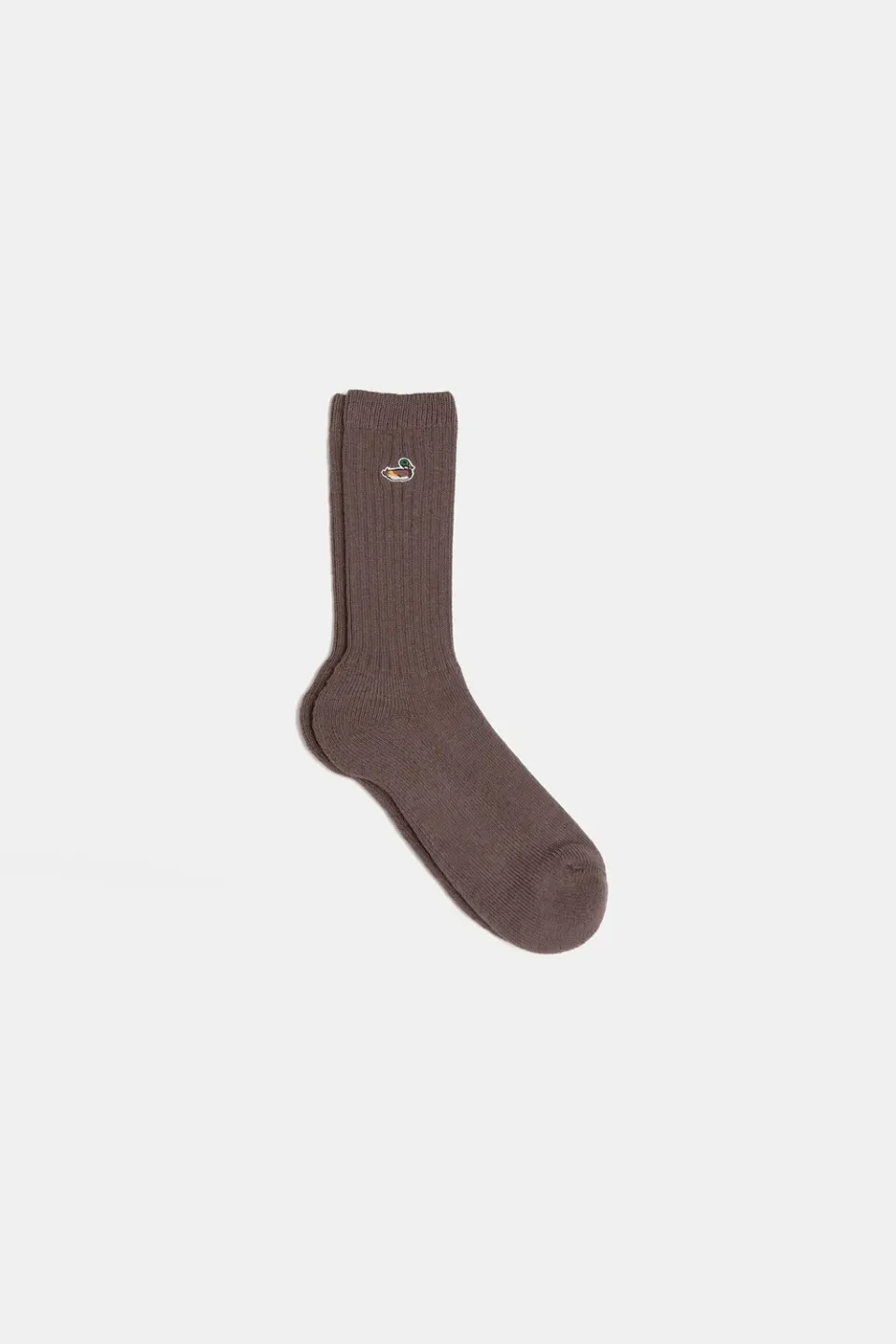 Edmmond Studios Duck chaussettes homme chocolat canard