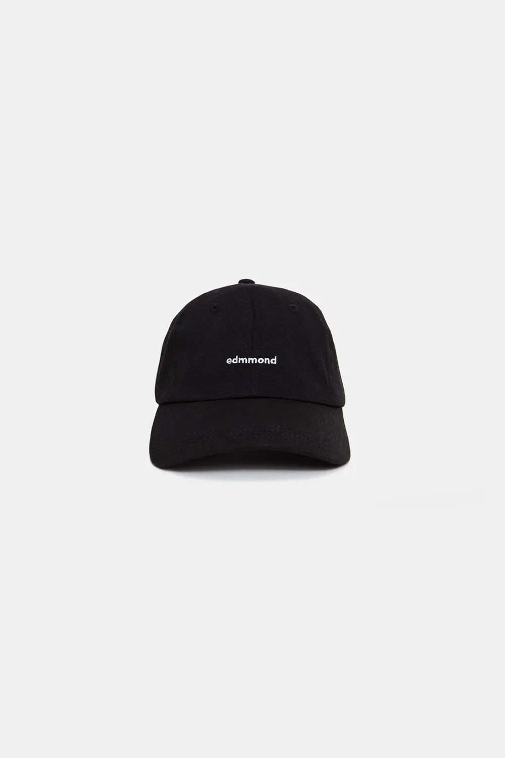 Edmmond Studios Logo Cap casquette noire coton