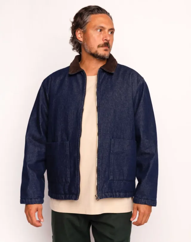 OLOW Yarm blouson homme denim bleu workwear