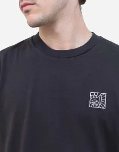 Olow Jazzy t-shirt noir carbone coton bio