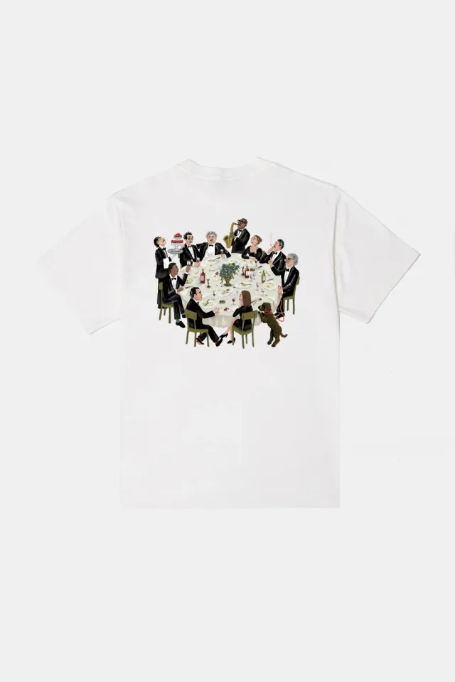 Edmmond Studios Jazz Sessions Plain Off White t-shirt imprimé
