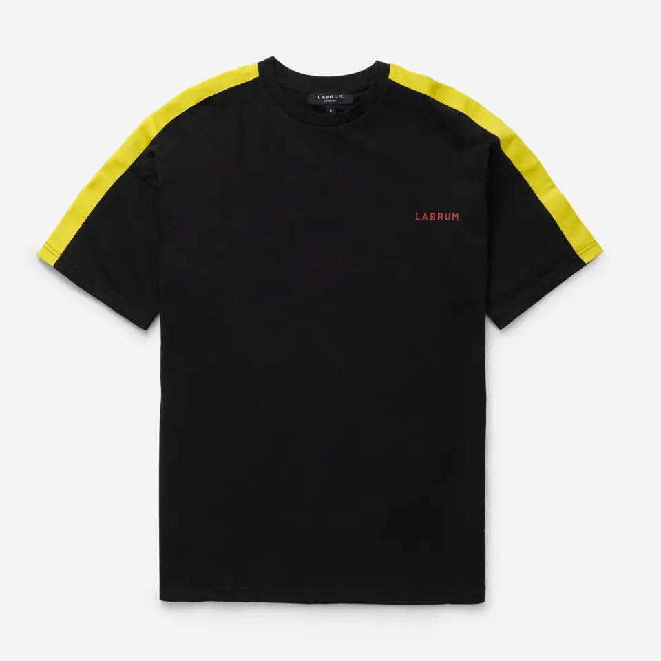 Labrum Senegal t-shirt noir coton drapeau Sénégal