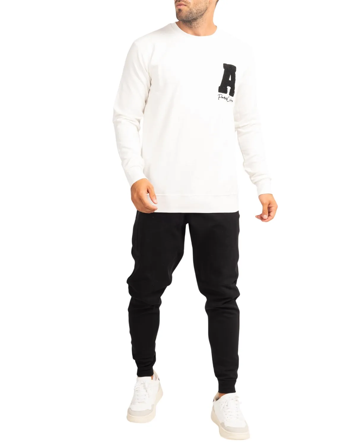 Subliminal Mode BX728 sweat homme col rond taille L uni
