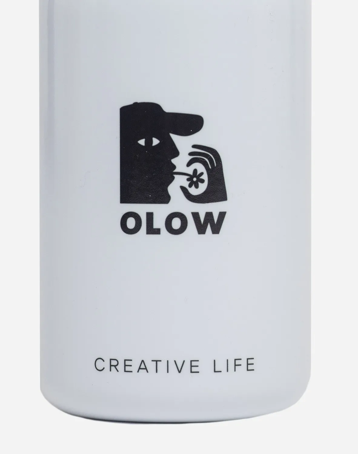 OLOW Glouglou gourde inox 50cl logo blanc