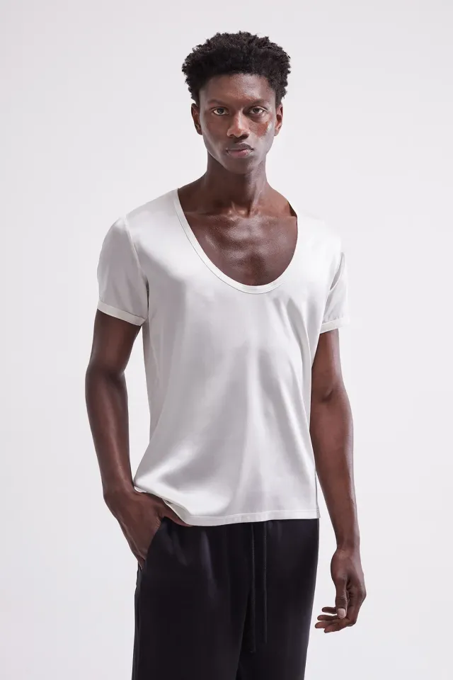 French Deal Tee-Move t-shirt satin de soie
